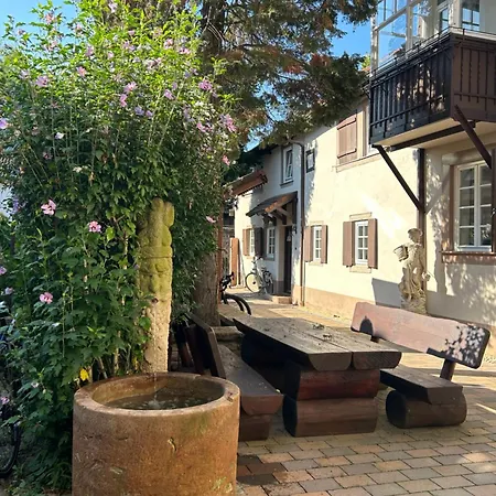 Exklusives Haus, Ruhig Gelegen Im Innenhof, Zentral, Lichtdurchflutet Zustellbett,babybett Bei Bedarf Apartamento Karlsruhe