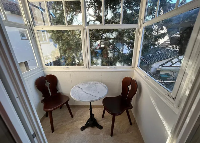 Exklusives Haus, Ruhig Gelegen Im Innenhof, Zentral, Lichtdurchflutet Zustellbett,babybett Bei Bedarf Lägenhet Karlsruhe